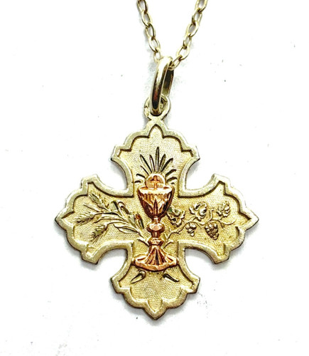 Collana antica francese con