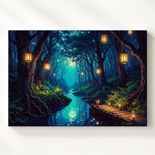 Lanterna foresta incantata