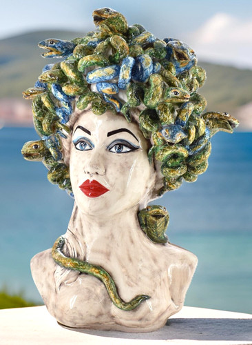Testa medusa mezzo - testa, di