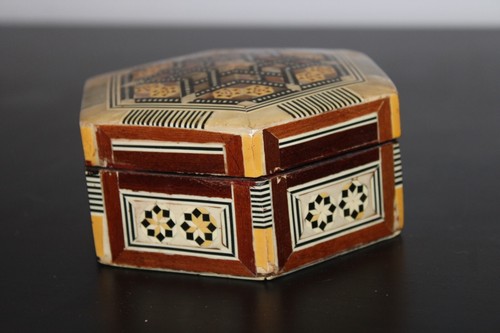 Scatola legno con - legno,