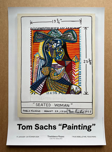 Tom sachs painting poster - tom, "painting"