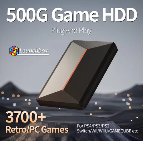 Launchbox 500g hard drive - launchbox,