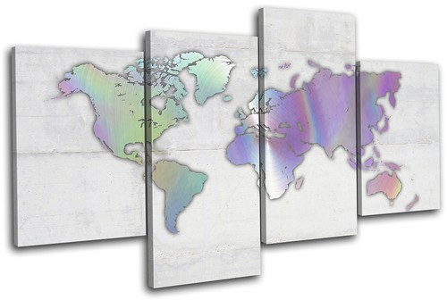 World map atlas oil - oil, slick
