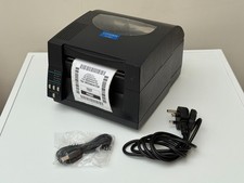 Citizen CL-S521 stampante termica diretta etichette USB nero perfettamente funzionante cavo alimentazione