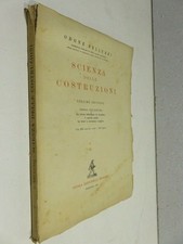 SCIENZA DELLE COSTRUZIONI Volume secondo Odone Belluzzi Zanichelli 1945 libro di