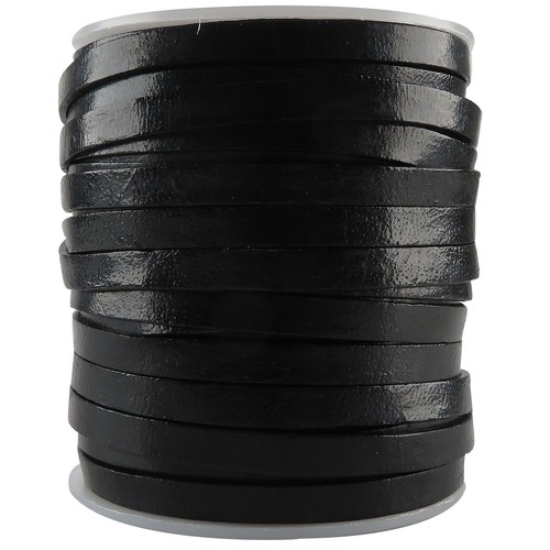 Cinturino pelle piatto mm - in,
