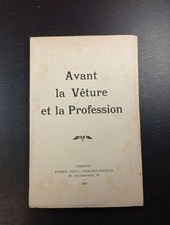 Avant la Vêture et la