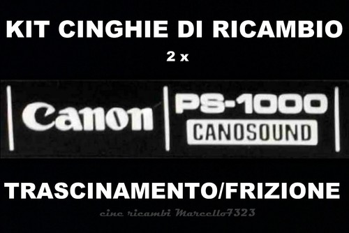 Kit cinghie ricambio - di, x