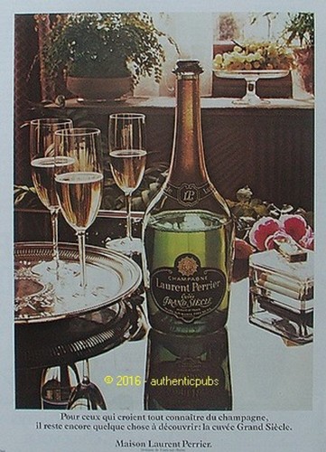 Publicite laurent perrier - publicite,