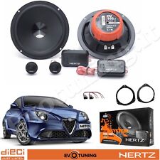 Sistema Audio Casse Altoparlanti Hertz Dsk 165.3 Anteriori per Alfa Romeo Mito