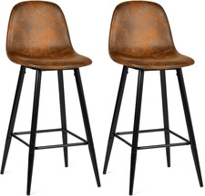 Set Di 2 Sgabelli Da Bar Con