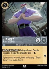 Starkey, Hook's Henchman - FOIL - The First Chapter - Lorcana TCG