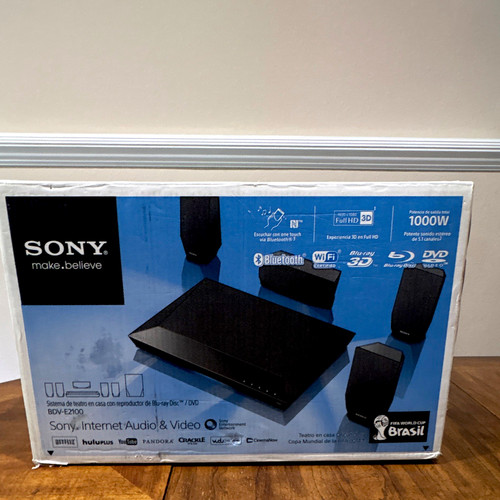 Unopened sony bdv e2100 - unopened,