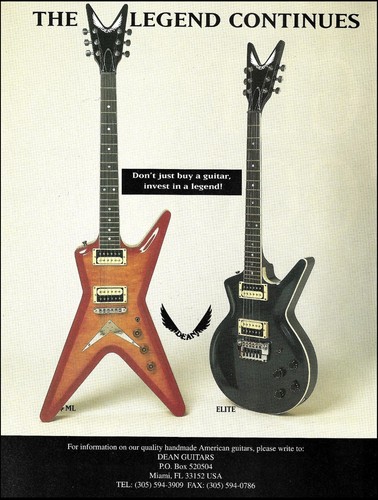 Modelli chitarra dean - dean, ml