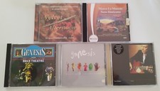 GENESIS  COLLEZIONE DI 5 CD STEVE HACKETT PETER GABRIEL PHIL COLLINS JOHN HACKET
