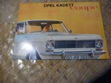 Opel Kadett Coupe Brochure