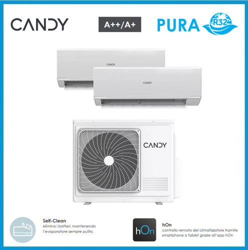 Candy pura condizionatore dual - pura,