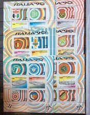 Lotto foglietti calcio italia