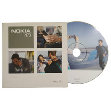 NOKIA N73 CD-ROM ORIGINALE PER TELEFONO TELEFONINO CELLULARE VINTAGE DEL 2006