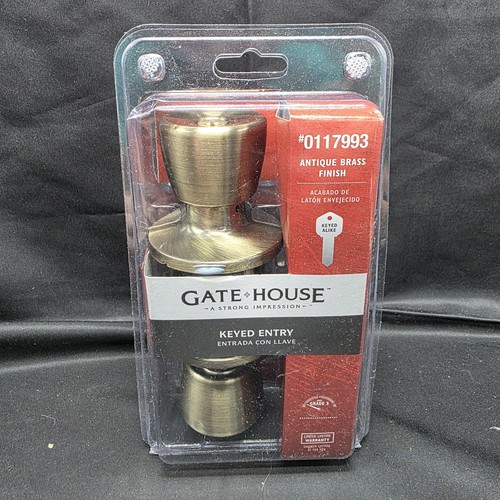 Gate house antico ottone - house,