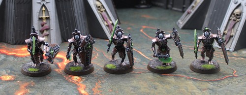 Necron lychguard ben dipinto - necron,