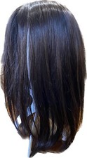 Parrucca Donna capelli sintetici media lunghezza