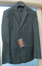 ABITO UOMO MASSIMO REBECCHI TG. 52 GRIGIO SCURO - NUOVO