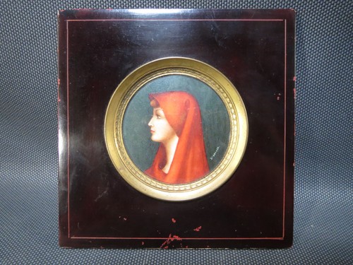 Raro piccolo ritratto fabiola - ritratto,