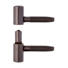 2 PZ CERNIERA ANUBA ACCIAIO BRONZATO PER PORTE LEGNO PORTA INTERNE BUSSOLA