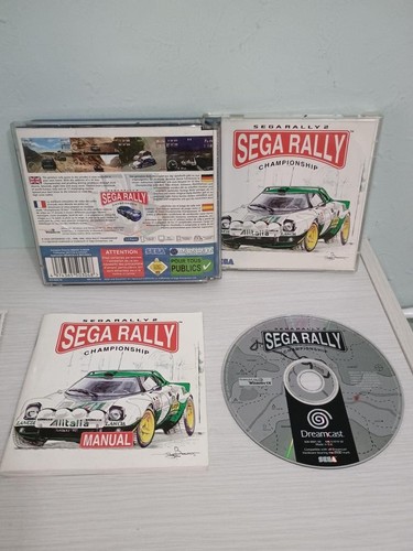 Sega rally dreamcast pal - sega, 2-dreamcast-pal