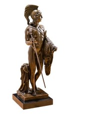 Scultura in bronzo dorato