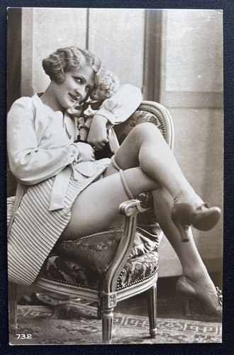 Cartolina epoca artistica - d'epoca,