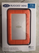 LaCie Rugged Mini LAC301558 Hard Disk Esterno 1TB USB 3.2 2.5" Arancione Argento