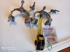 COPPIA FRENI VINTAGE ALLUMINIO FRENI BICI VINTAGE BIANCHI MILANO FRENI VINTAGE