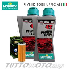 Tagliando KTM EXC 350 F Six Days 4T 2012-2020 MOTOREX Power Synt 10W50 + FILTRO