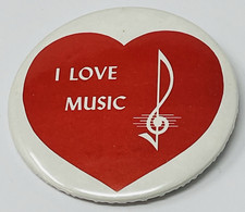 Spilla love music - music, pulsante