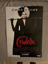 CRUELLA POSTER CRUDELIA DEMON EMMA STONE EMMA THOMPSON STRONG HAUSER DALMATIANS