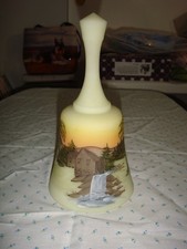 Fenton campana in vetro crema
