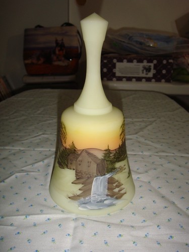 Fenton campana vetro crema - in,