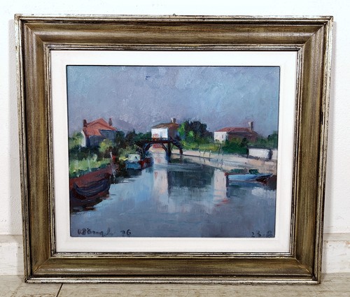 Antico quadro dipinto alfredo - quadro,