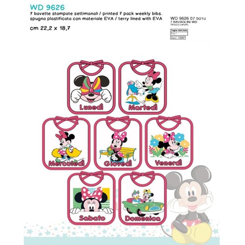 Bavaglini minnie walt - 7,
