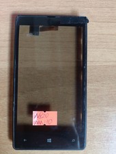 TOUCH SCREEN PER NOKIA LUMIA 820 N820 COMPLETO DI FRAME NERO 