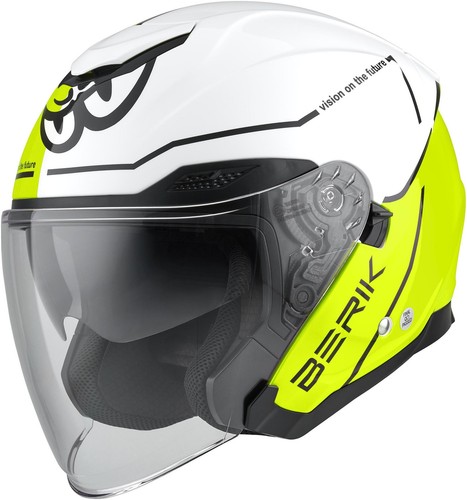Casco jet berik of669 vidos - jet,