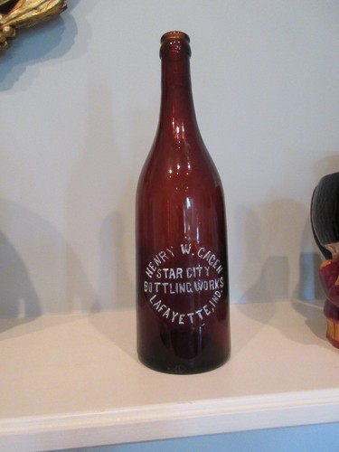 Bottiglia birra ambra - bottiglia,