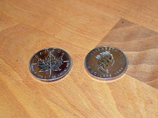 2 x 5 dollari moneta d'argento