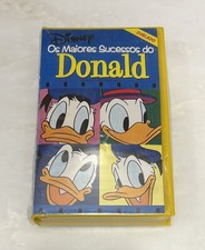 VHS Donald Duck Os Maiores