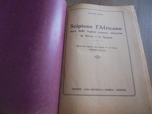 Petrai scipione l africano - g.;, l'africano