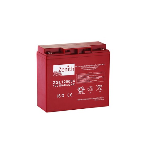 Batteria servizi agm zenith - batteria,