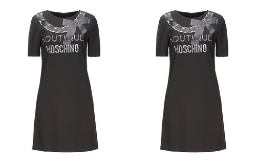 Abito moschino boutique nero - moschino,