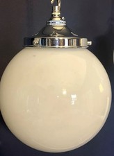 Vintage Large 20cm Opaline